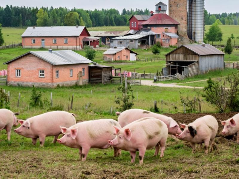 Инвентаризация + ПДВ (НДВ) + ПЭК Разведение свиней 2024 г.