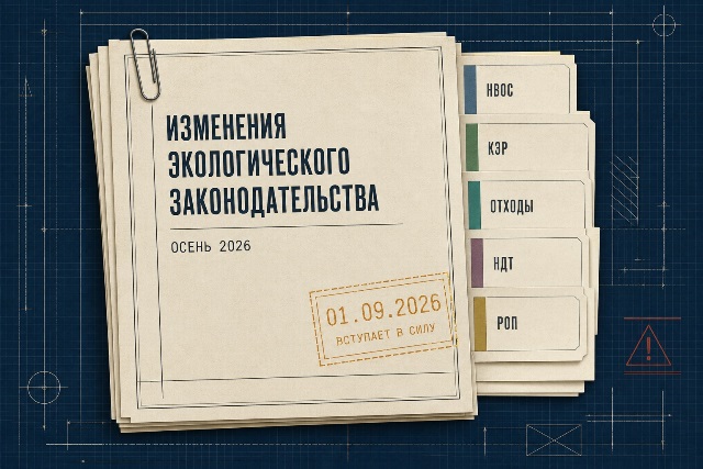 Реформа экологического регулирования · Осень 2026