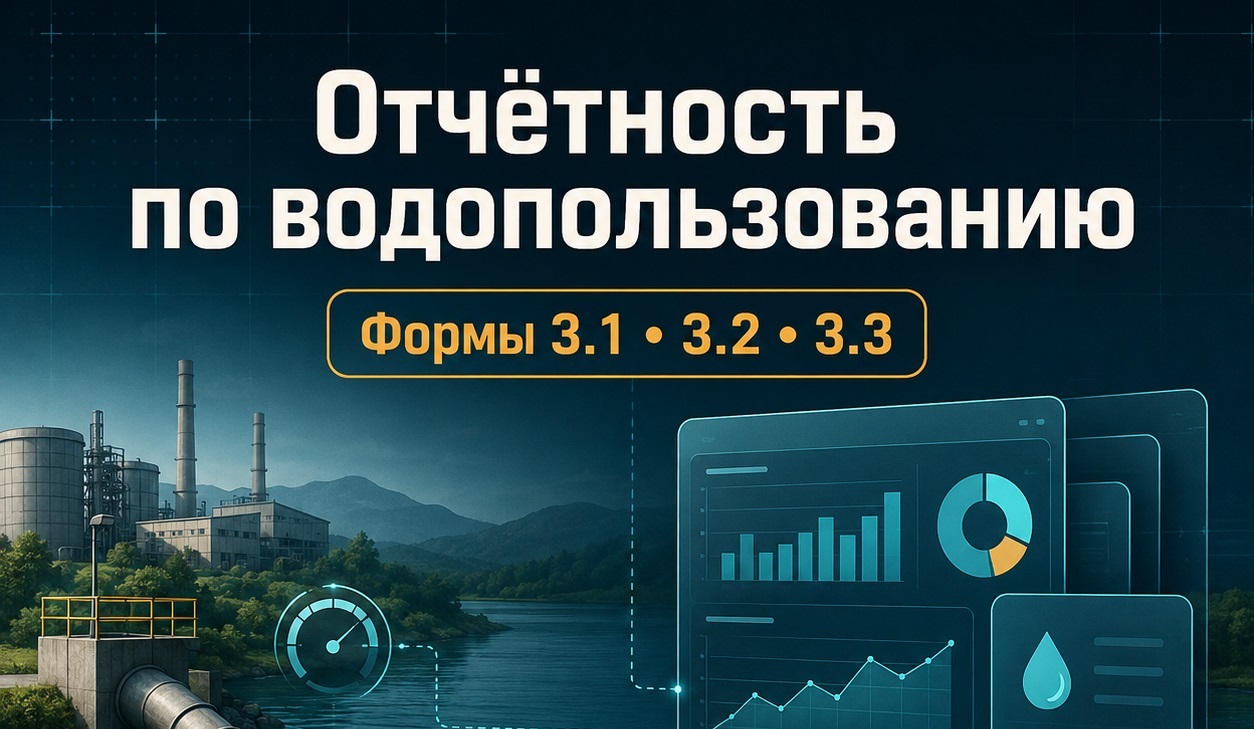 Как сдать формы 3.1–3.3 по водопользованию и не застрять во ФГИС «Экомониторинг»