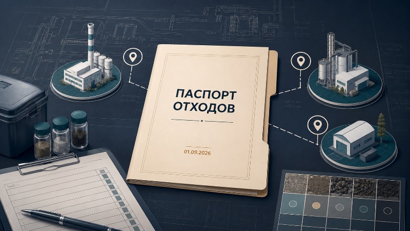 Паспорта отходов с 1 сентября 2026 года: что изменится для экологов
