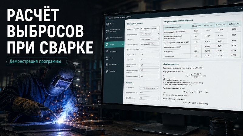 Как легко и быстро посчитать выбросы от сварки